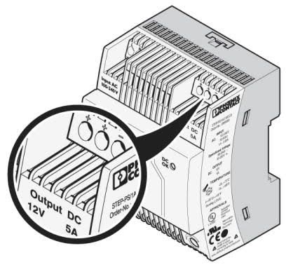 Diagrama esquemático de salida