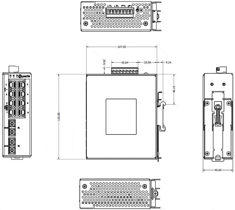 ids-710ct mechanical drawing