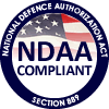 Logotipo de cumplimiento de NDAA