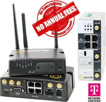 Los routers IRG5 LTE de Perle obtienen la certificación de la red T-Mobile