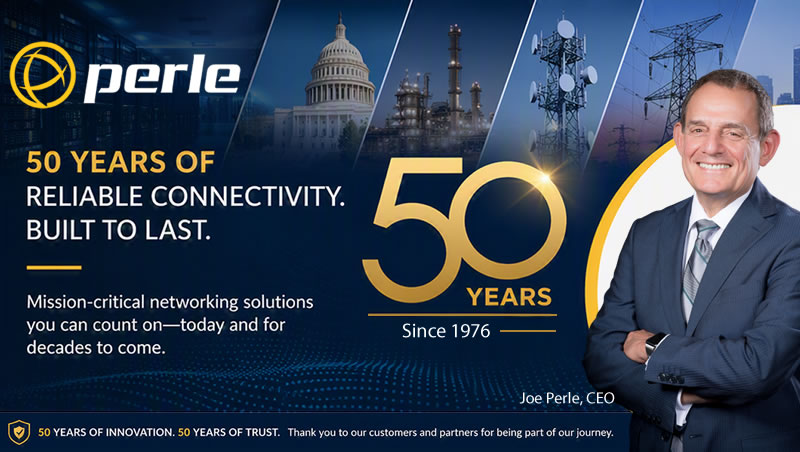 Joe Perle, Fundador y CEO, Perle Systems