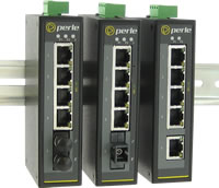 Switch Ethernet industrial de 5 puertos