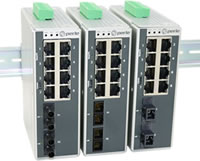 los switches Ethernet industriales gestionados IDS-710CT