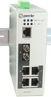 Switch Ethernet Administrado Industrial de 5 puertos